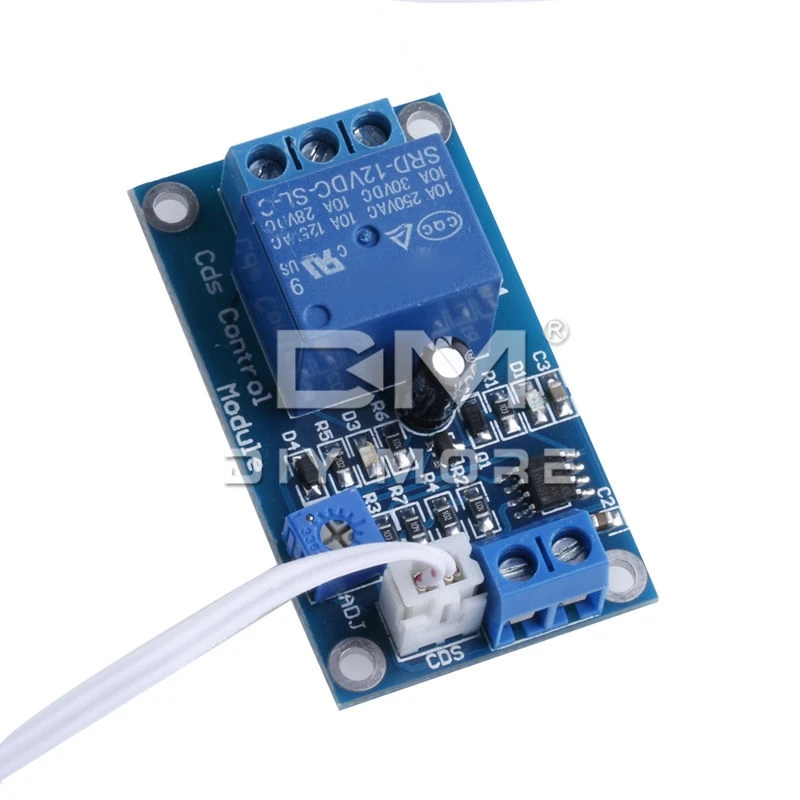 5V12V photoresistor relay module light sensor control switch module normally open normally closed controllable 220v