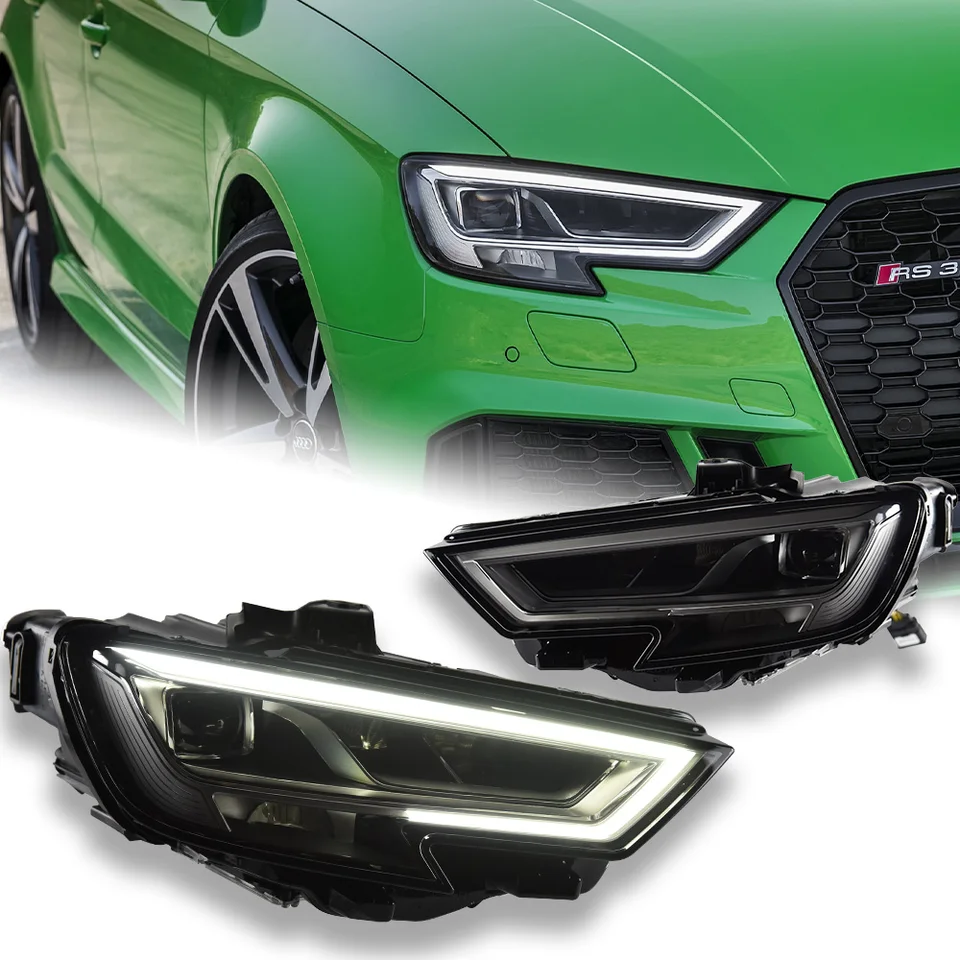 AKD Car Lights for Audi A3 LED Headlight 2013-2019 A3 8V Head Lamp