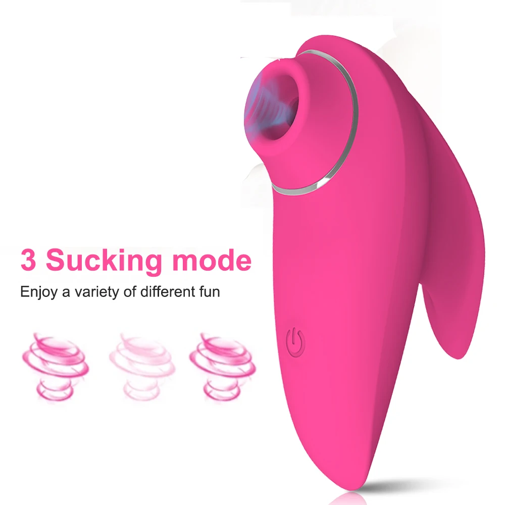 Clit Sucker Vacuum Sucking Clitoris Vibrator Oral Nipples Stimulator Female Masturbation Adult Goods Sex Toy for Women - view 2