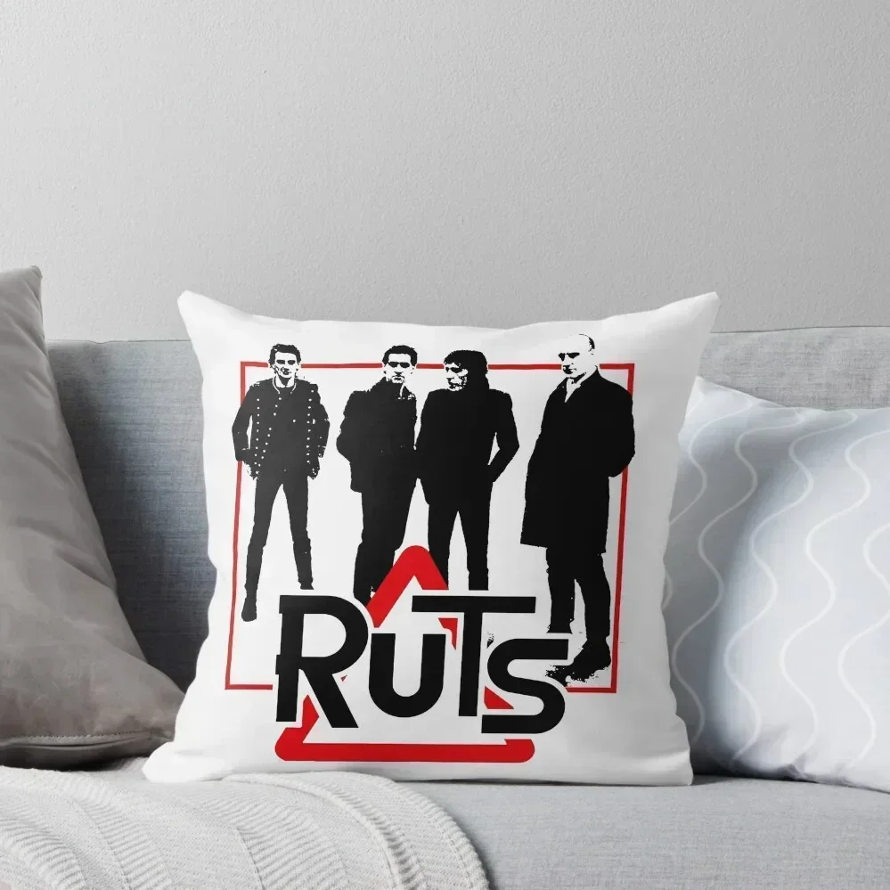 

Music Vintage Retro The Ruts In A Rut Punk Ruts Gifts Movie Fan Throw Pillow Custom Cushion Photo luxury sofa pillows pillow