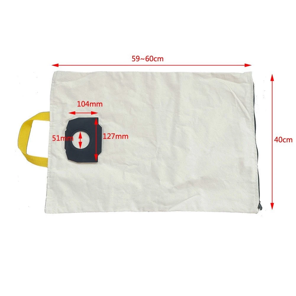 

Washable Canvas Dust Bags for Karcher WD4 For WD5 WD6 Vacuum Cleaners Reusable Filtration Bag Replacement Parts