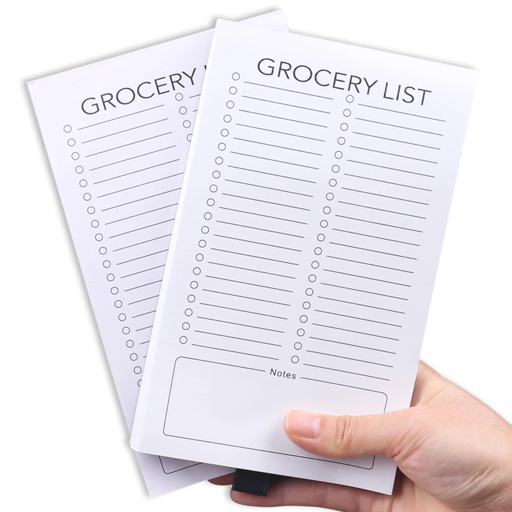 

Magnetic Planners Memo Pad Chores Grocery Shopping List To Do Notepad Food Meal Daily Plan Magnet Fridge Post Notebook Note Book