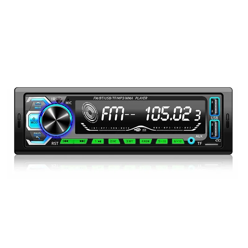 1 Din Autoradio 2 USB-Autoradio-Player Universal Digital Bluetooth MP3-Player Autoradio-Player-Y41A