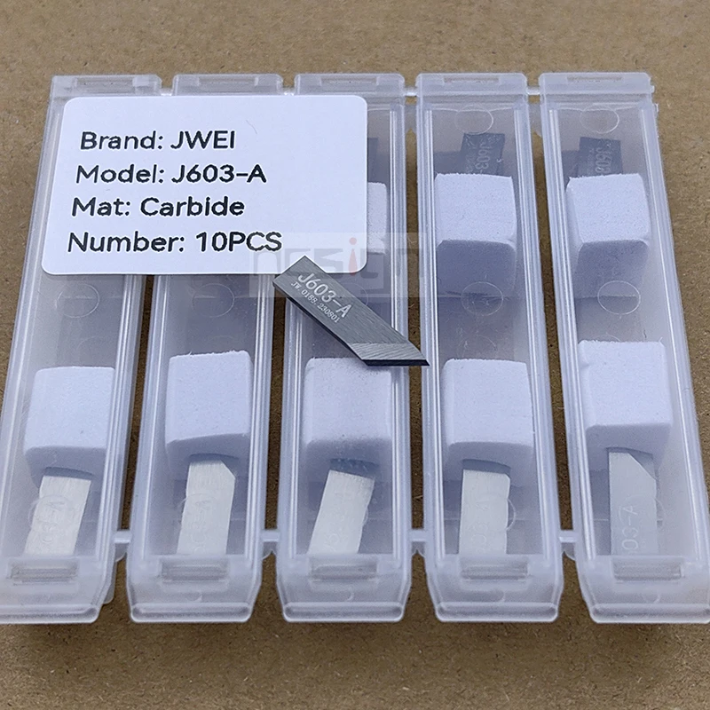 Imagem -06 - Lâminas Padrão Jingwei J603-a para Máquina de Corte de Faca Tangencial Oscilante Digital Jwei