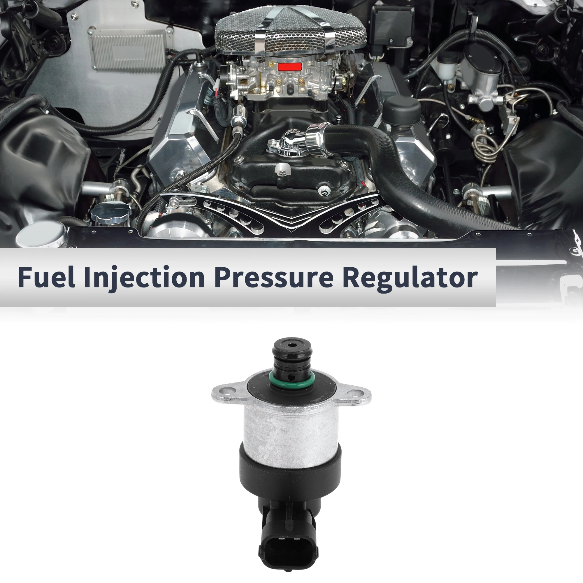 UXCELL Fuel Pressure Regulator Fuel Pump Regulator for Volvo S60 V70 XC70 XC60 XC90 S80