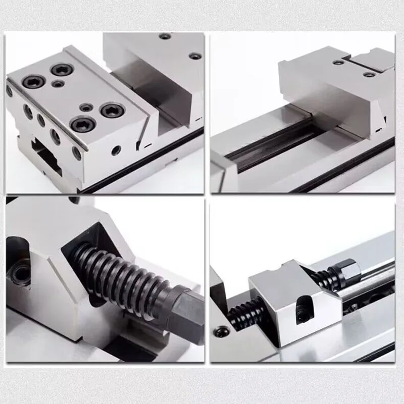 GT125A/B 6 Inch High Precision Manual Tool Maker Flat Vice CNC Milling Grinding Machine Vise