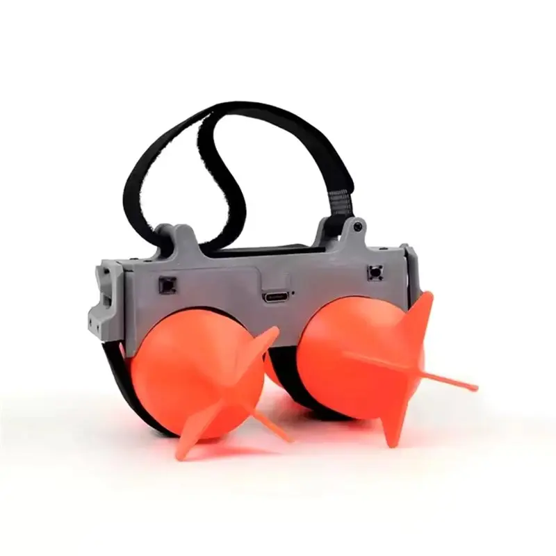 ABSQ-4X Drone doble lanzador luz inducción Control remoto distancia entrega de rescate ilimitada para DJI Mini4/4Pro sin control remoto