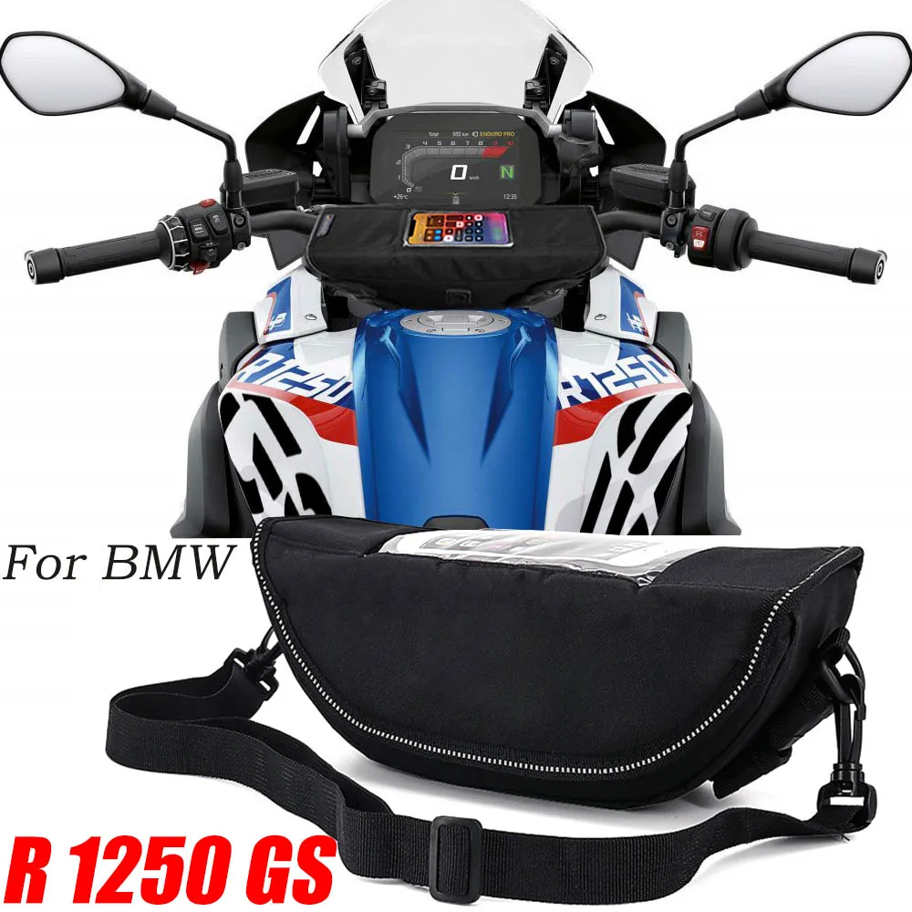 

For BMW R1250GS R1250 GS gs Motorcycle accessory Waterproof And Dustproof Handlebar Storage Bag navigation bag