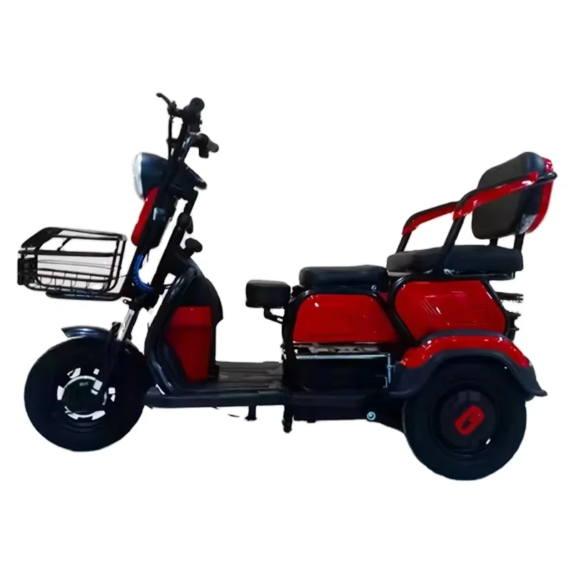 

High-quality three-wheel electric tricycle, new design, suitable for the elderly travel, with folding function