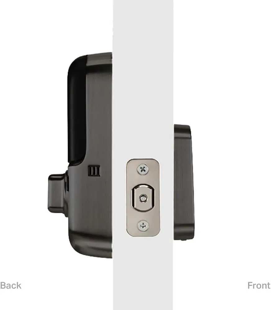 Yale | LiftMaster Smart Touchscreen Deadbolt (Oil Rubbed Bronze) & myQ Chamberlain Smart Garage Door Hub, Bundle