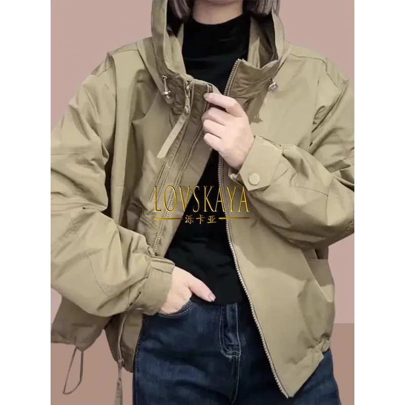 New sports top stylish jacket women's short jacket small men's sprint jacket spring and autumn