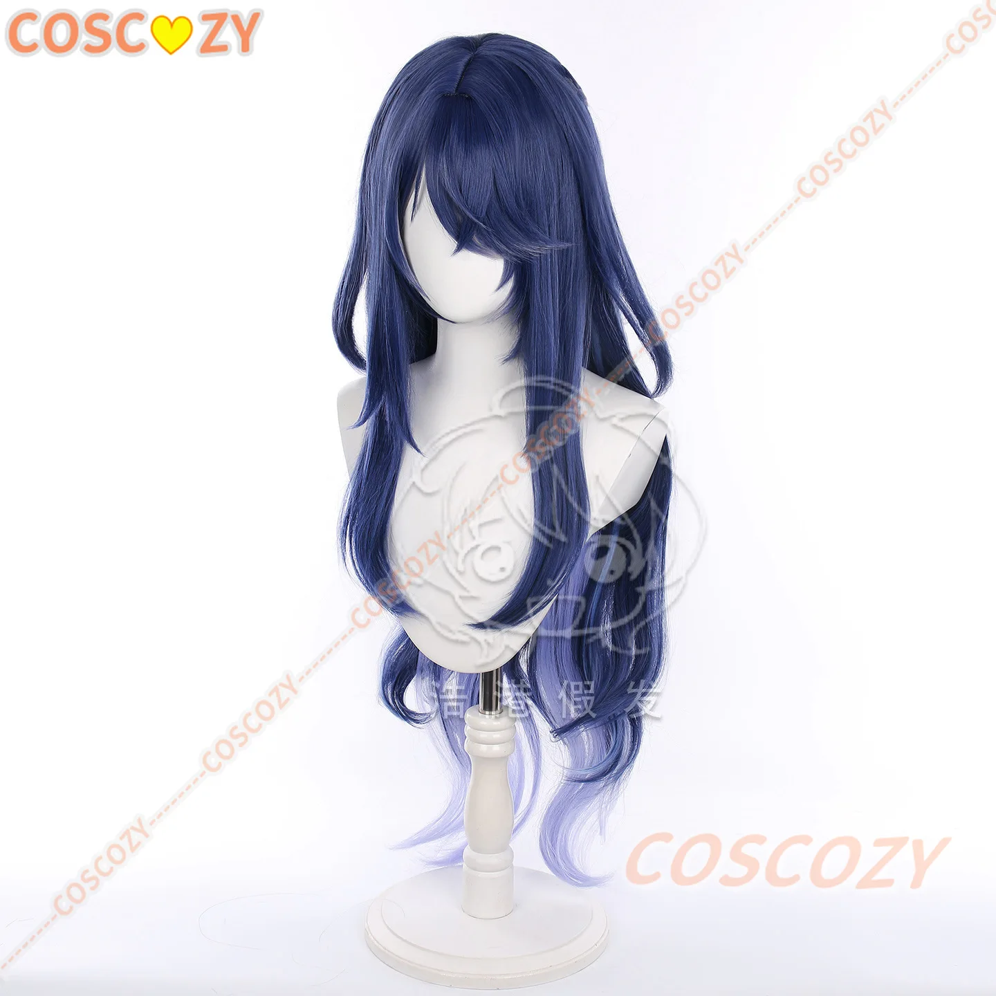 Peruka Cosplay Lauma Genshin Impact Frostmoon Scions Peruka na Halloween dla Kobiet i Dziewcząt