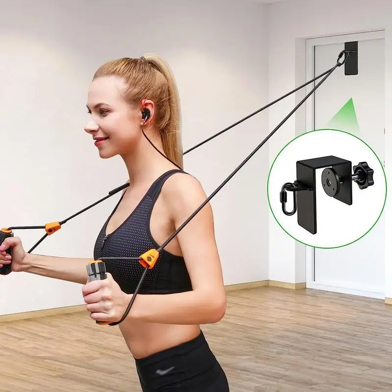 Heavy Duty Door Anchor Attachment for Fitness Strap Resistance Bands Garage Home Gym Strength Training Physical Therapy Exercise