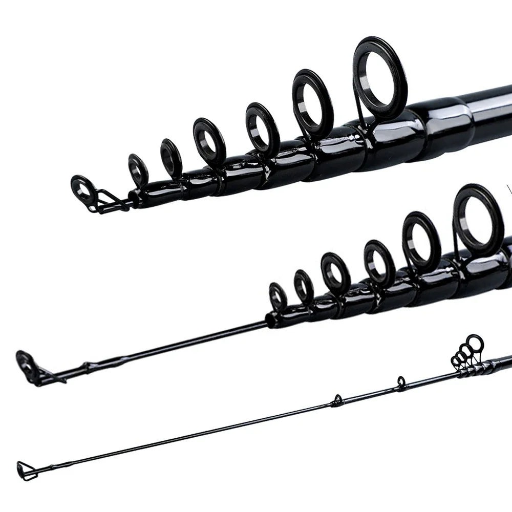 Caña Telescópica Carbono GHOTDA 2,4m Ultraligera - imagen 2