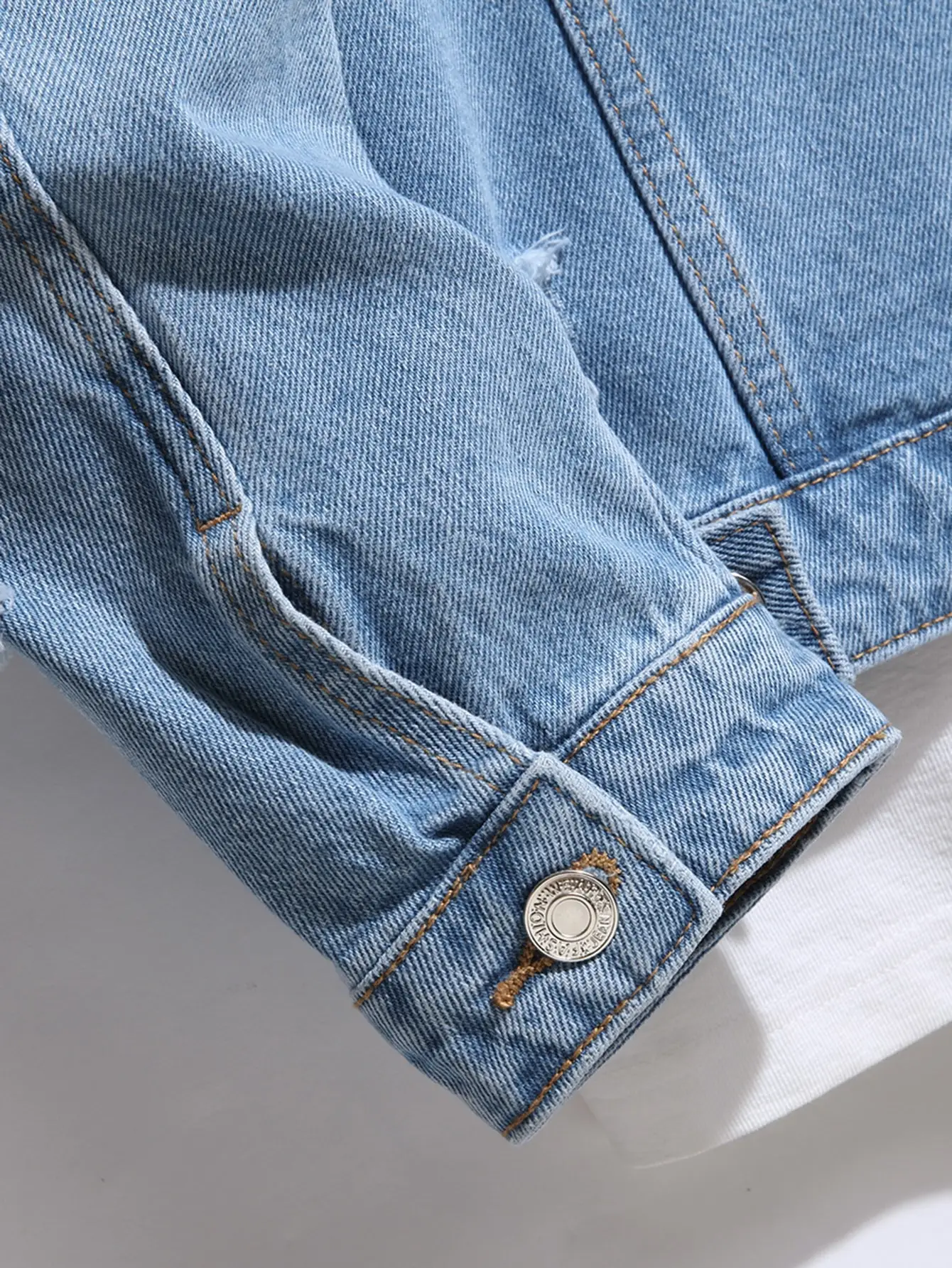 Vintage Men's Ripped Baggy Win - огляд і ціна Embroidery Jacket