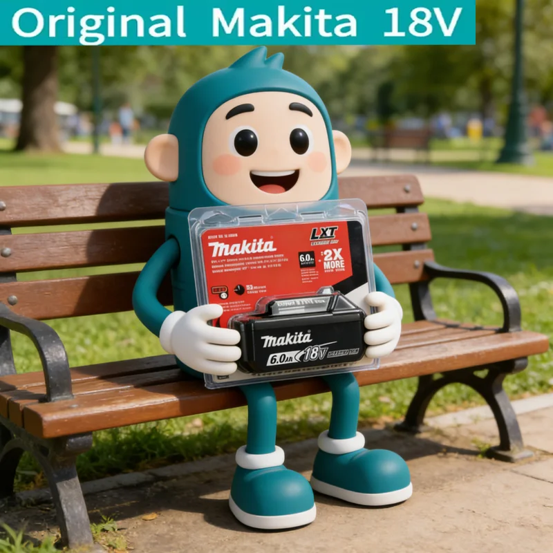 

100% original Makita 18V 6Ah Rechargeable Battery Makita BL1830 BL1830B BL1840 BL1840B BL1850 BL1850B Power Tools Battery