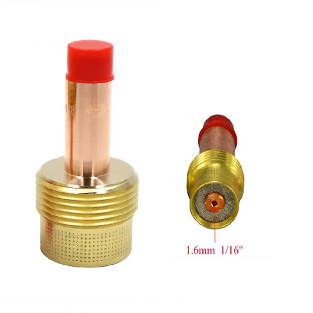10PCS TIG Welding Torch Kit with Alumina Nozzles for Stubby Gas Lens Fits WP17 WP18 WP26 and Compatible Brands
