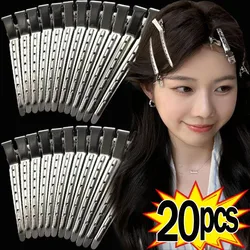 1/20pcs Ladies Professional Hair Salon Fixed Clips Sectioning Hairpin Clamps Curl Hair Root Fluffy Hair Clip Hairdressing Tools