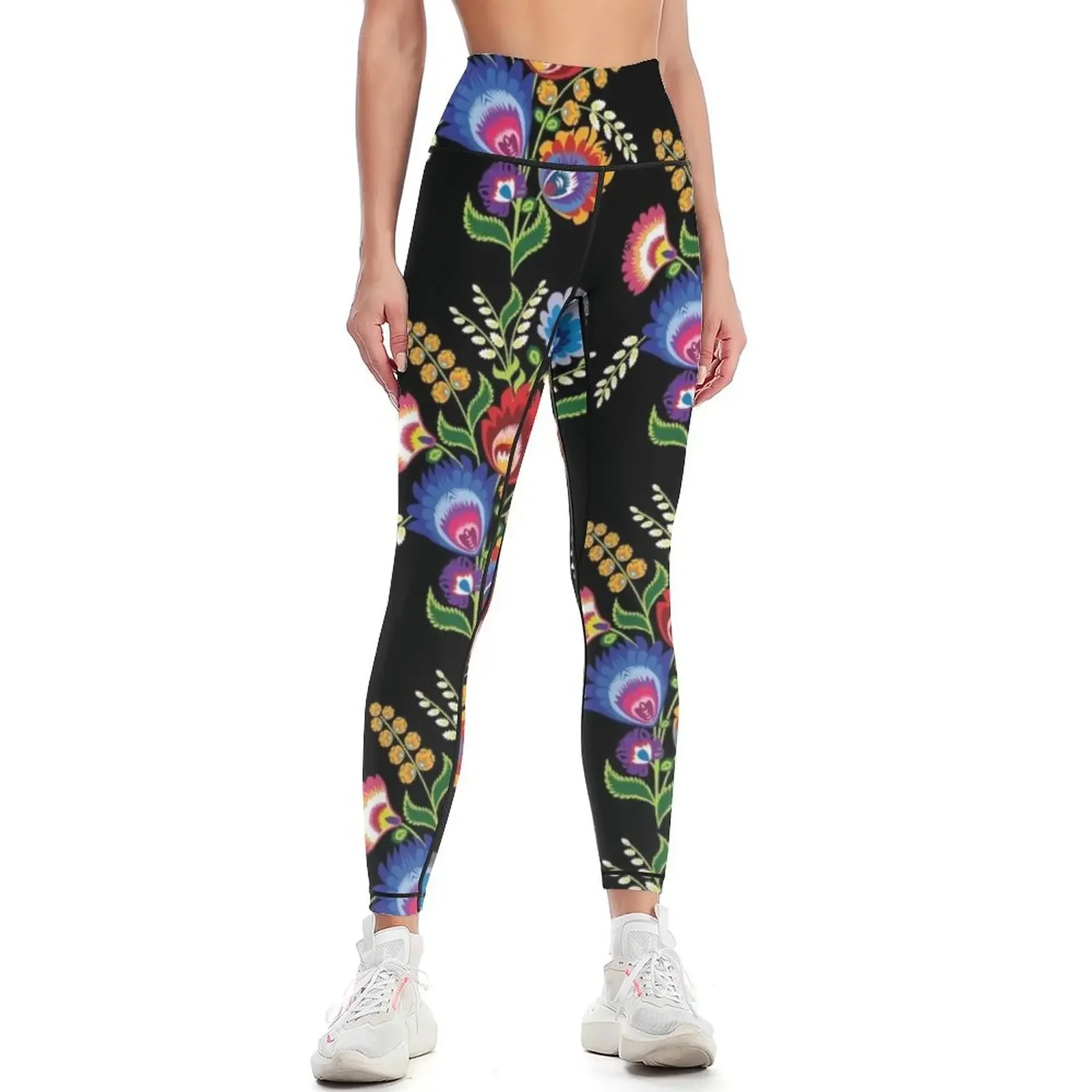 

Pretty Folk composition Leggings Clothing fitness Pants sport for girls gym's sportswear Womens Leggings
