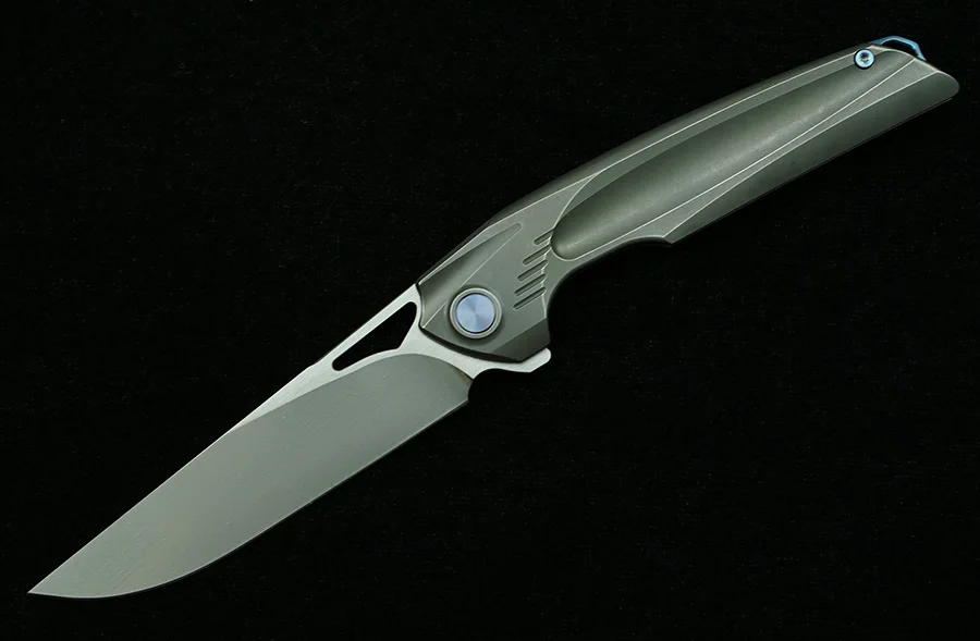 LEMIFSHE-Couteau pliant Flipper L95, véritable lame M390, manche en titane, camping en plein air, survie en cuisine, outil EDC multifonctionnel, nouveau