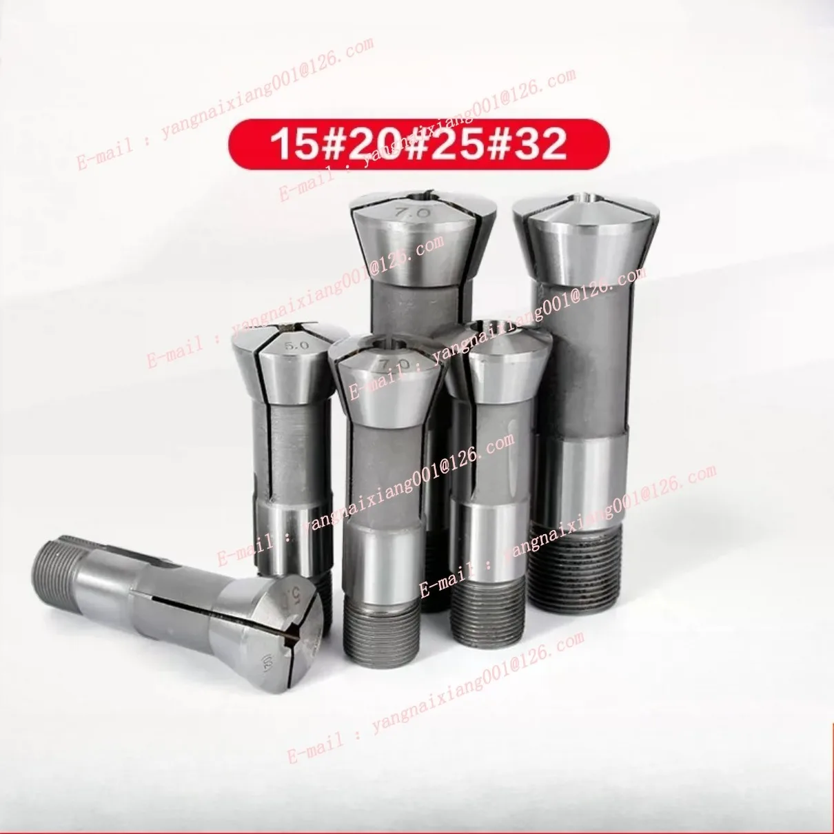20# Indexing Pneumatic Vertical Chuck Seat Chuck Vertical Pneumatic Collet Seat Round Hexagon Square Collet Lathe Accessories