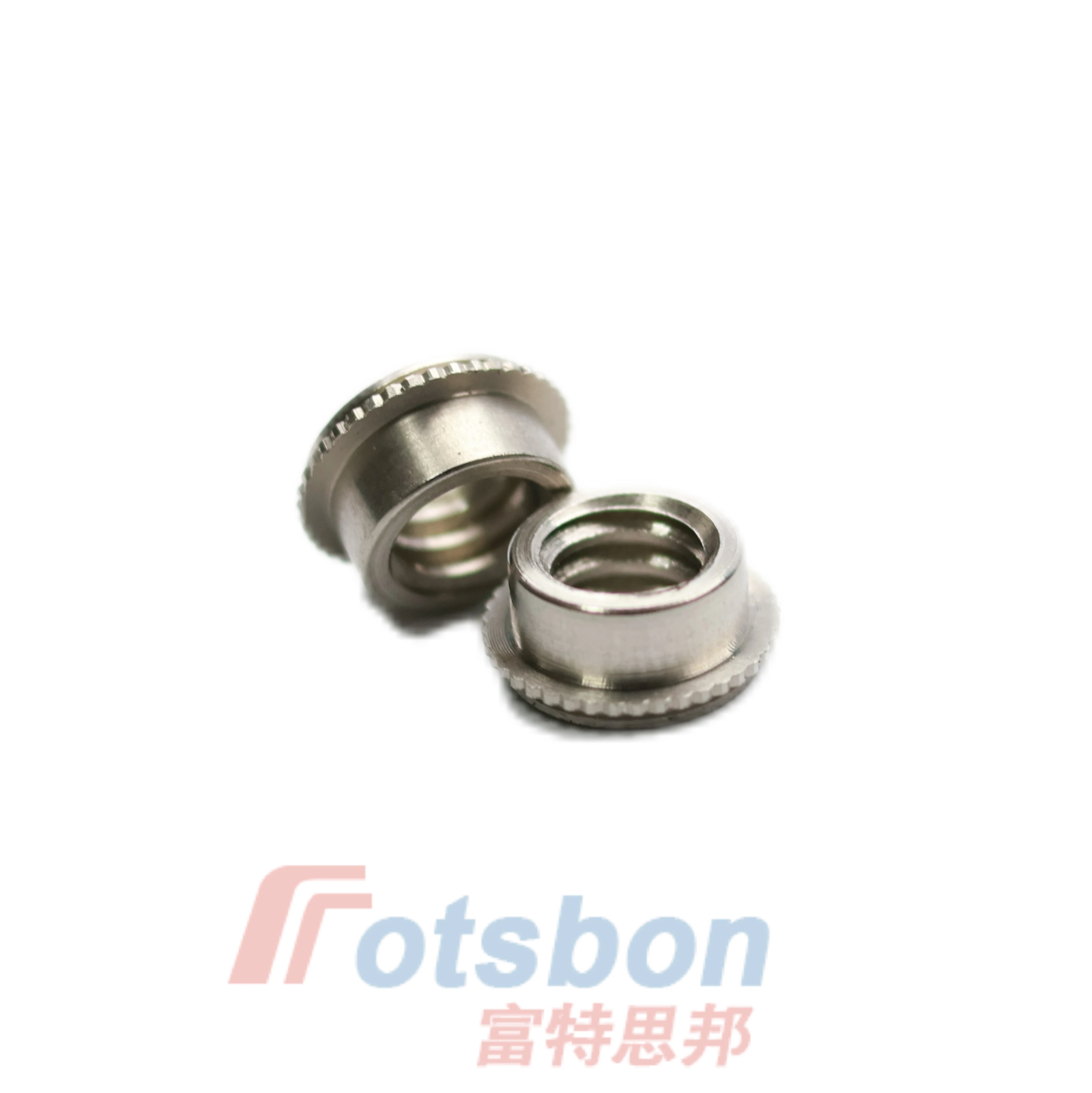 U-256-0 Inch Threaded Miniature Self-locking Clinching Nuts Stainless Steel Nature Screw Nuts Fasteners