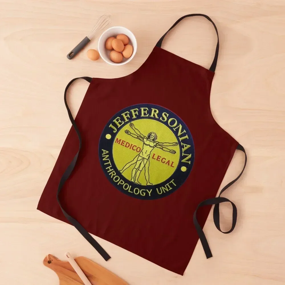

Jeffersonian logo-Bones Apron for home useful pieces For Kitchen Funny Kitchen And Household Goods Apron