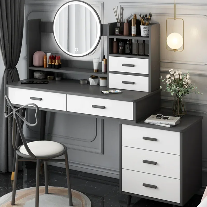 

Luxury Nordic Led European Organiser Dressing Table Legs Classic Girl Dressing Table Tocador Maquillaje Bedroom Furniture China