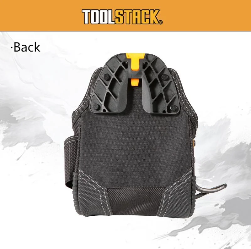 TOOLSTACK Mini-Werkzeugset, robuste Oxford-Werkzeugtasche, Schnellverschluss-Hammer-Schraubendreher-Aufbewahrungstasche für Zimmerer – Detail 4