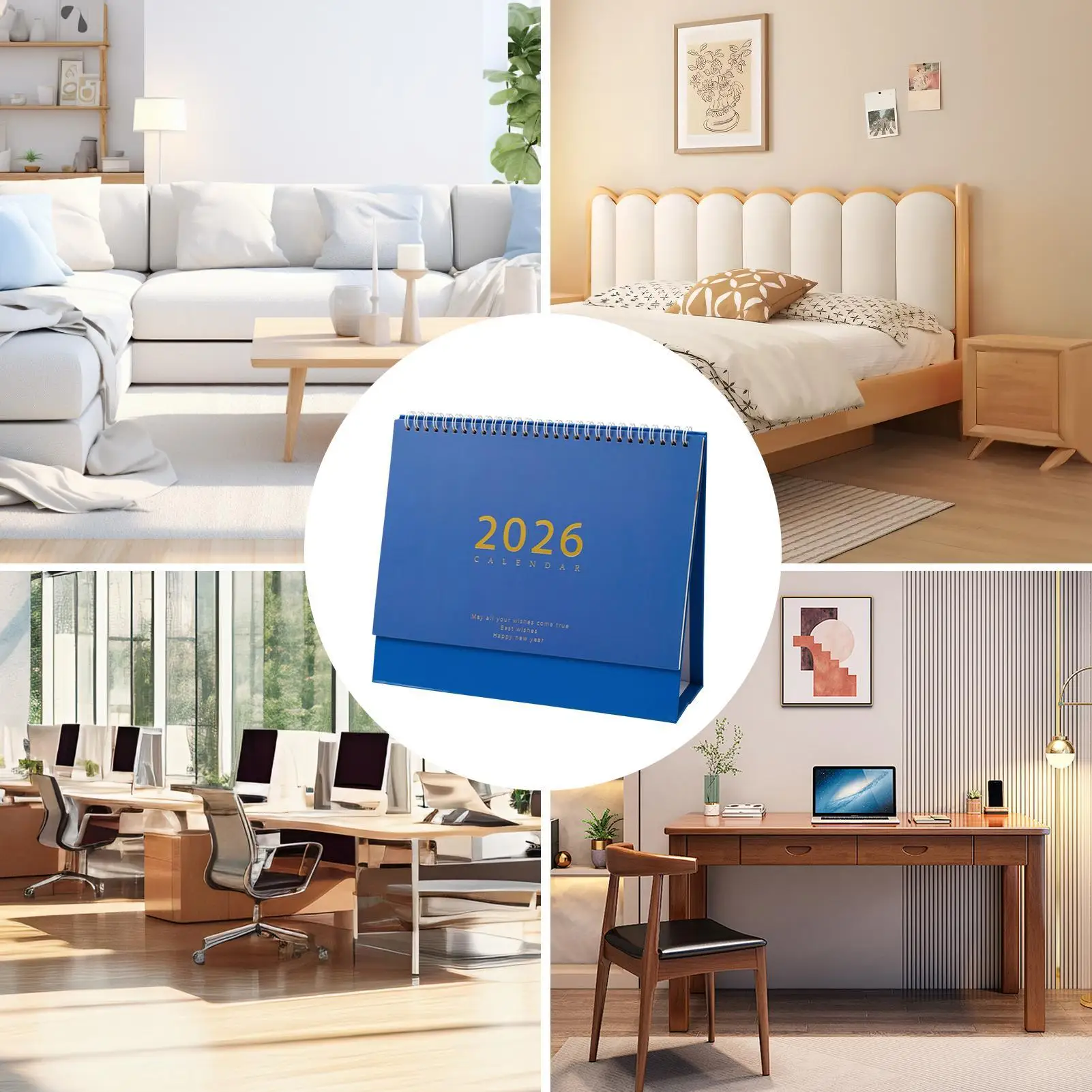 

Desktop Calendar 2026 Schedule Family Calendar For Home Indoor School Office Living Room Classroom Desk Family Friends Students