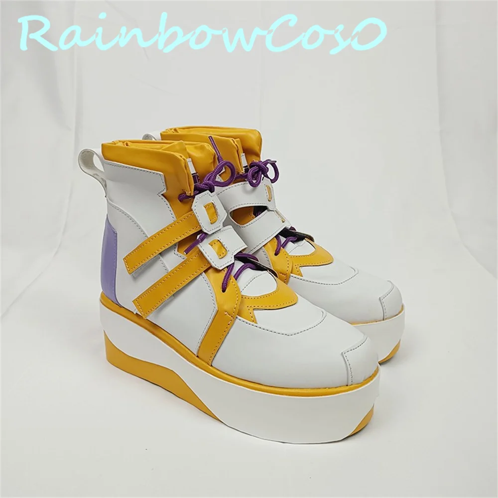 Virtual YouTuber Vtuber hololive  Umise Yotsuha Cosplay Shoes Boots Game Anime Halloween Christmas RainbowCos0 W2808