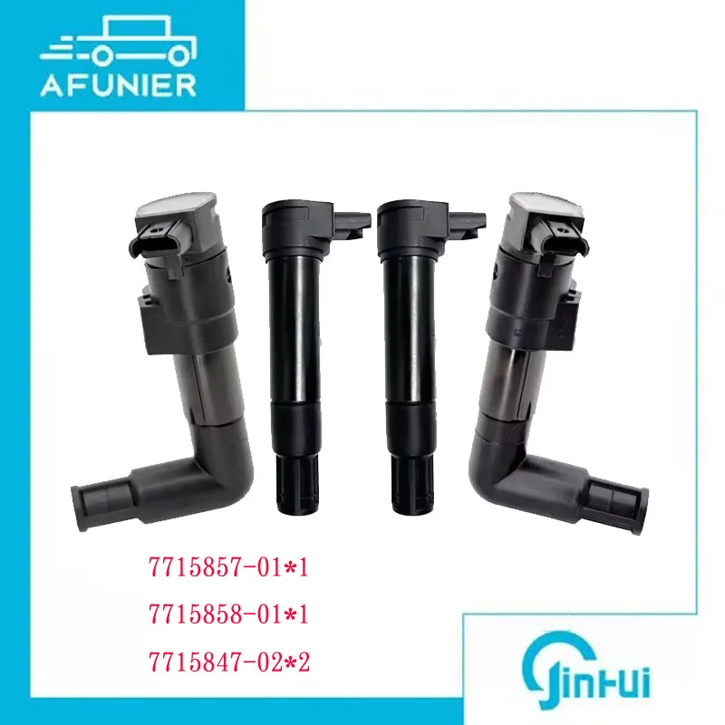 4Pcs Ignition Coil For BMW R1200GS R1150 R1200 Adventure R900 RT R NineT ST HP2 K25 OEM:7715857-01*1+7715858-01*1+7715847-02*2