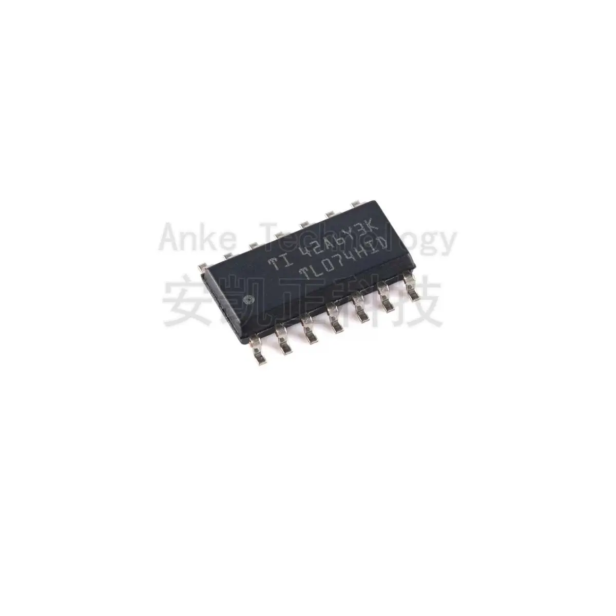 Original TL074HIDR SOIC-14 operational amplifier with an operating temperature range of -40°C to 125°C 10PCS