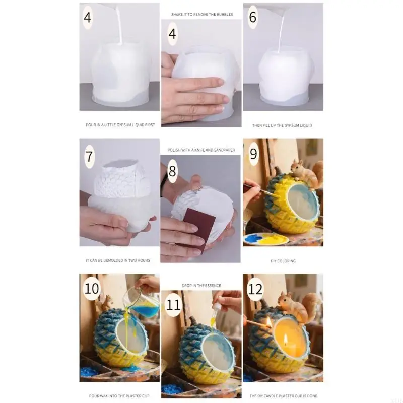  Versatile Pinecone Silicone Casting Mold For Handmade Jewelry Organizers Decors