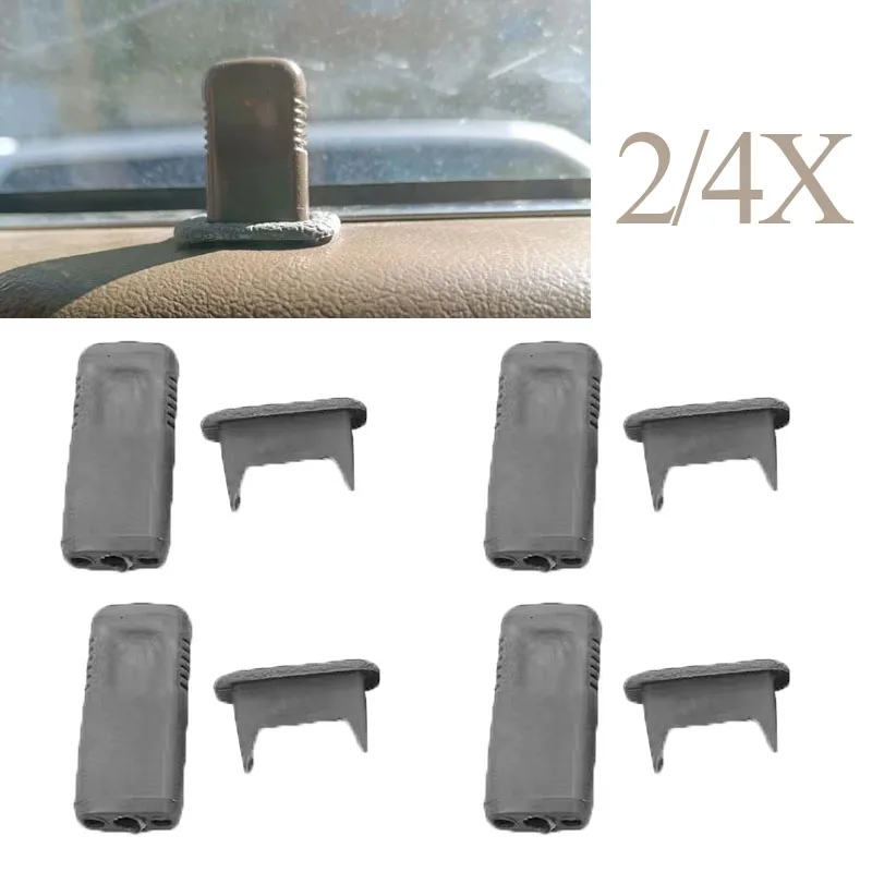 2/4XCar Door Lock Pin Cap Set Holding For Mitsubishi Pajero Montero V31 V32 V33 V43 1991-2000 SHOGUN MK2