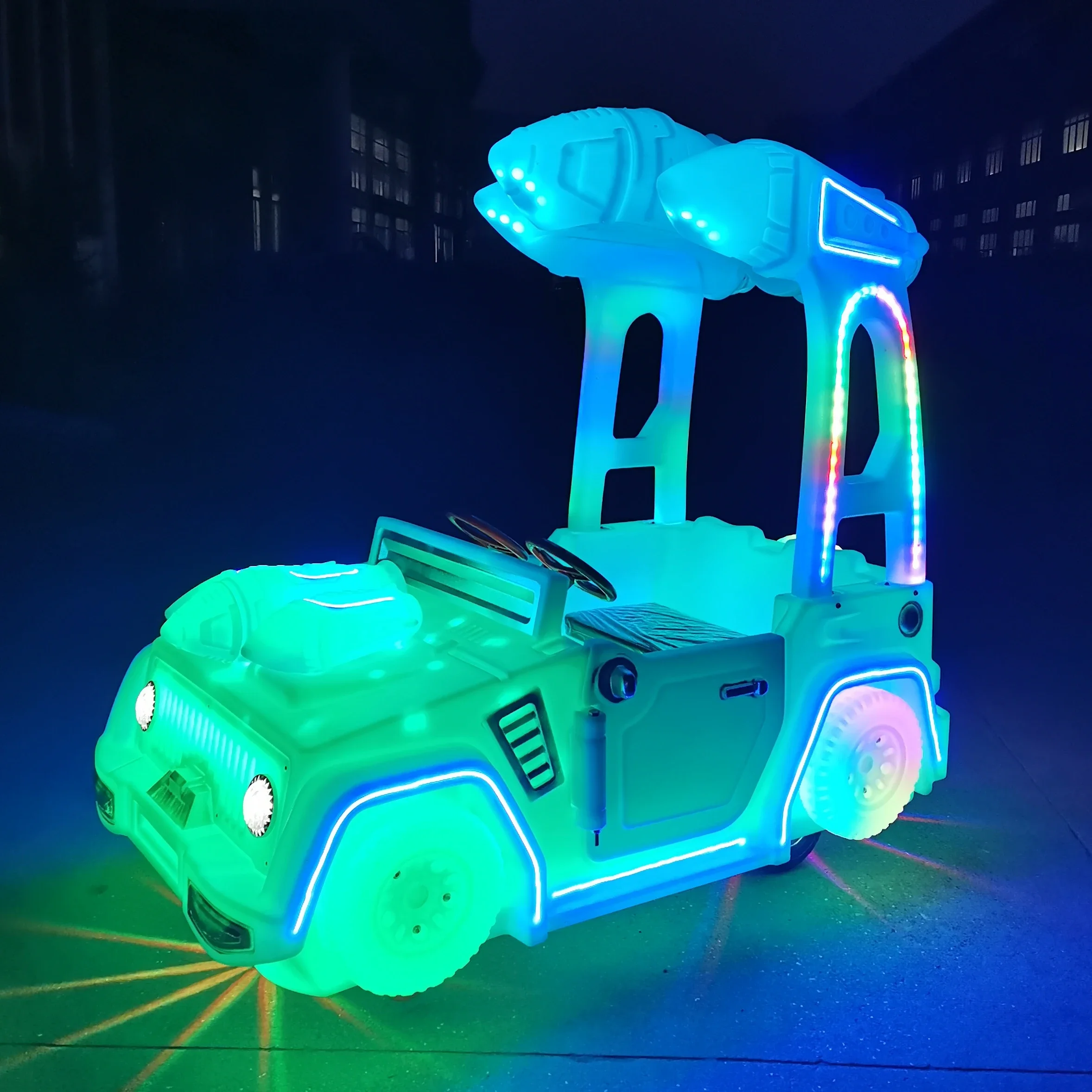 2026 Amusement Park Rides Parent Children Electric Bumper Car