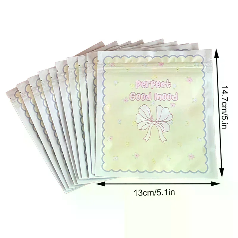 Cartoon Candy Cookies Self Sealing Storage Bag Creative Snack Doll Toy Bag Lucky Gift Bag Surprise Gift Bag 10pcs