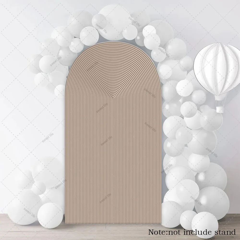 أغطية خلفية على شكل قوس للأطفال من Bear يمكننا الانتظار بحفلة عيد الميلاد وديكور خلفية لحفلات أعياد الميلاد