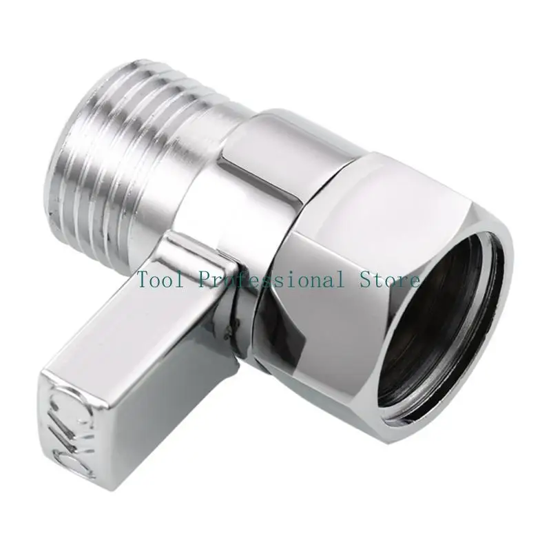 

57QF Professional Shower Flows Valves Easy to Use Water Control Valves Brass Valves Heavy Duty for Hand Shower Shower Head