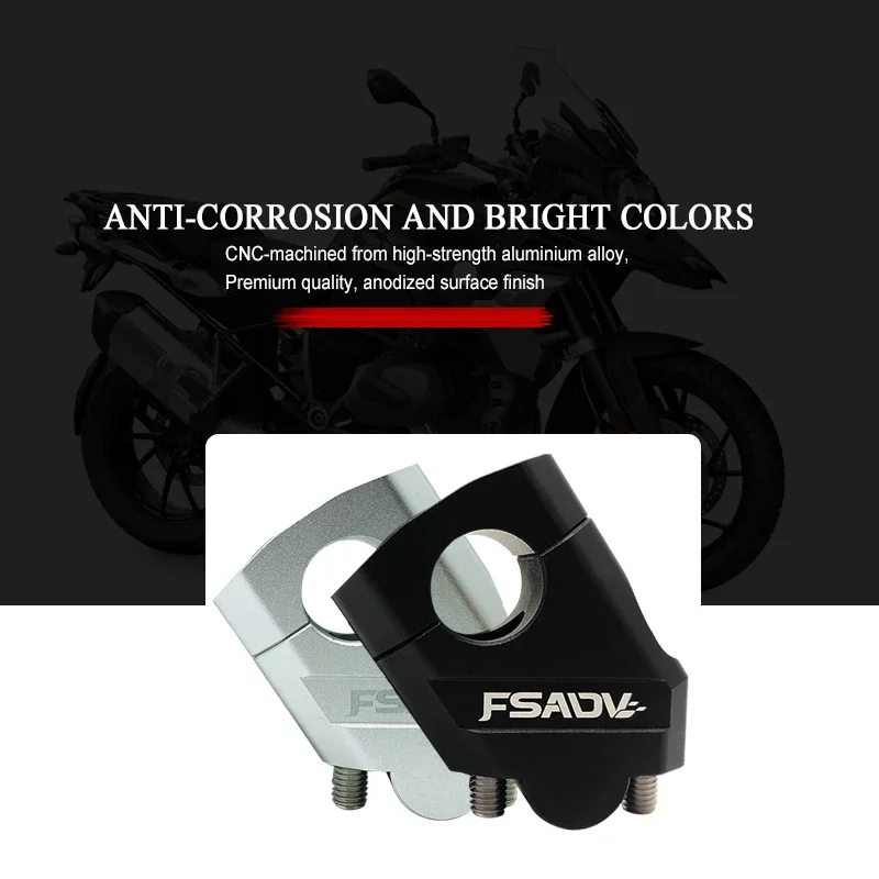 Para BMW R850R F800ST R 850R F800 ST 800ST R850 R 850 F 800 ST soporte de barra elevadora manillar de motocicleta negro
