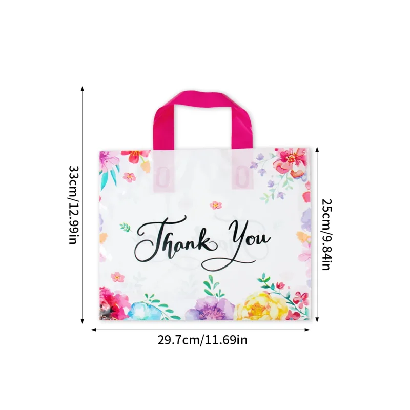 20 00piece.Custom.Custom Printed Logo Boutique Bags Clothes Packaging Reusable Tote Shopping Bag Plastic Shopping Bag with