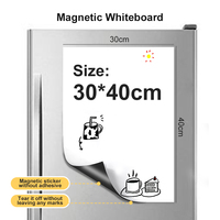 30*40cm Magnetic Whiteboard PET Writing Reusable Dry Erase Film Boards Office School Supplies Fridge Stickers Memo Message Board