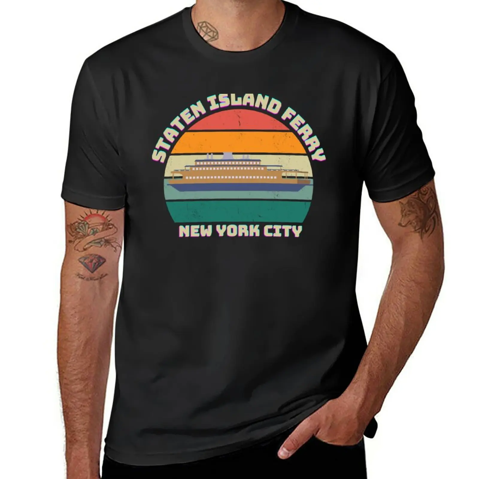 New Staten Island Ferry (7) T-Shirt shirts graphic tees tops mens graphic t-shirts anime