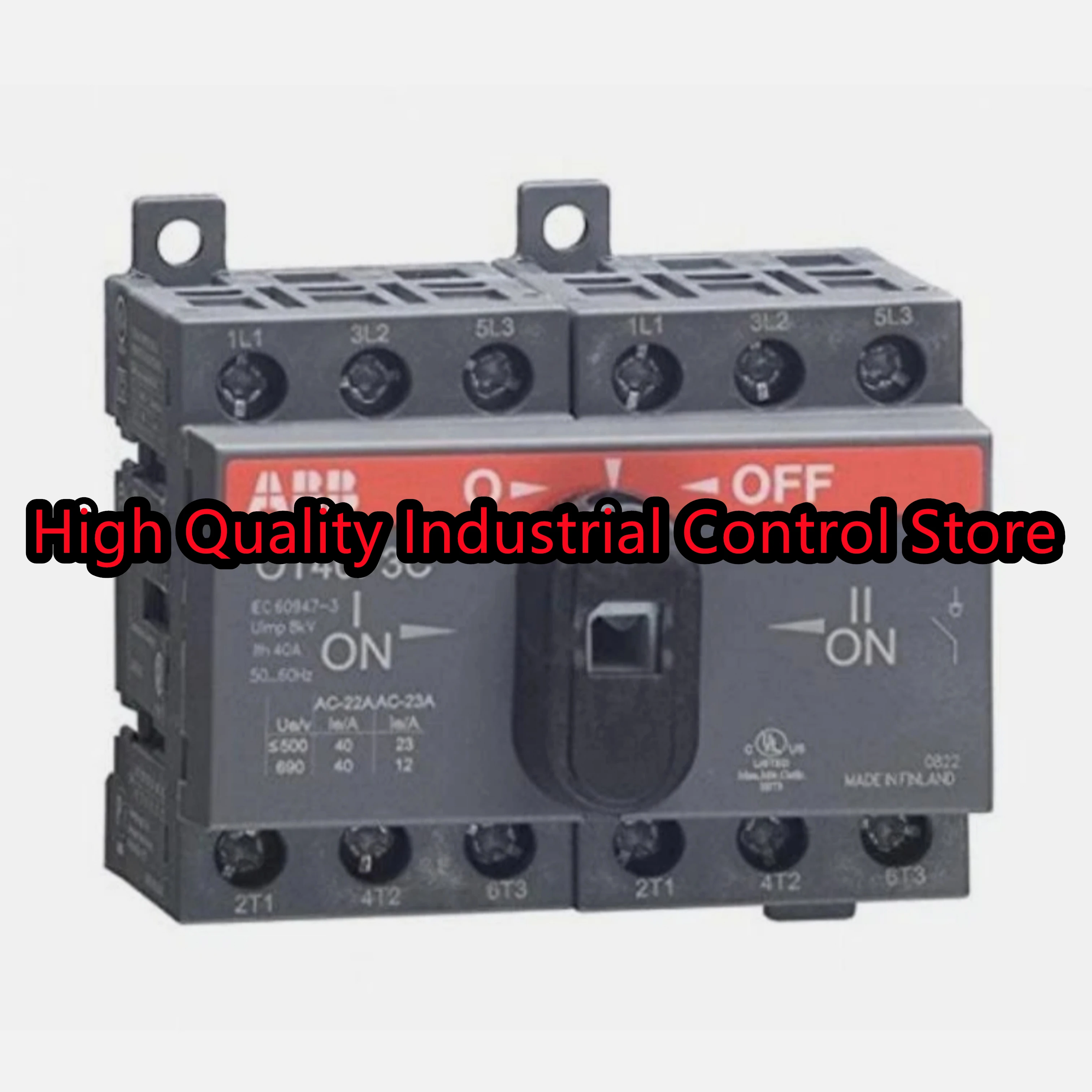 

Manual dual-power switch disconnect switch OT40F3C OT40F4C new in box