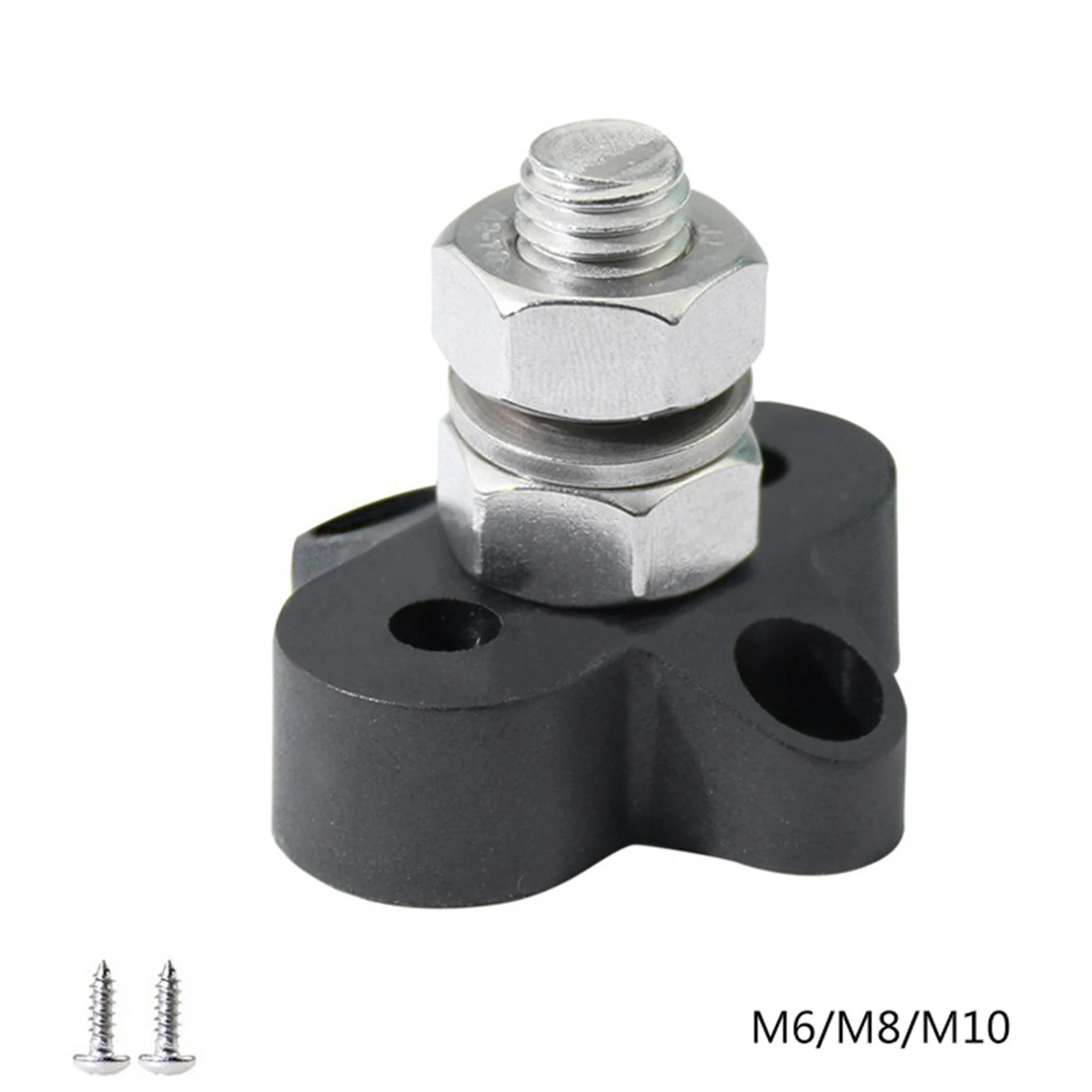 

Клеммный блок L60A на 8 штук, 5/16 дюйма, 48В постоянного тока, с клеммами M8 для плюсовых и минусовых проводов, для автодомов, судов, лодок