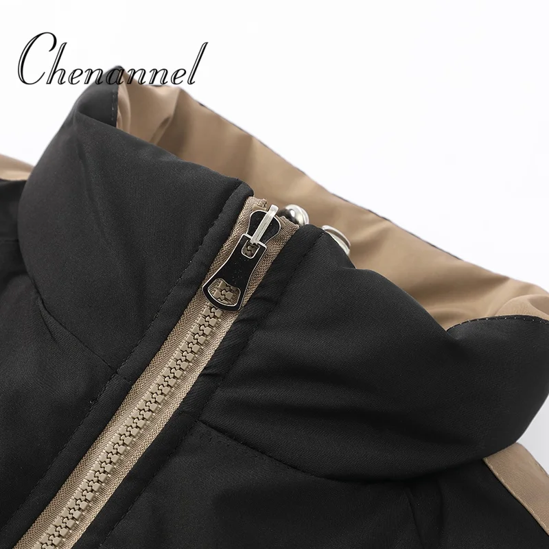 الشتاء الرجال الحشو معطف جديد عادية بلون التزلج في الهواء الطلق Coldproof وسادة مبطنة الكلاسيكية مقنعين السترات عكسها