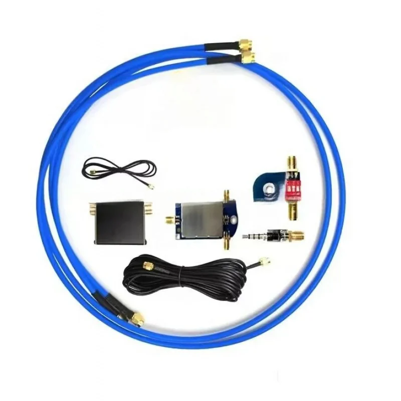 

HFDY Wideband Active Small Magnetic Loop Antenna HF Short Wave AM FM VHF UHF For SDR Receiver Radio Tescun Malahiteam