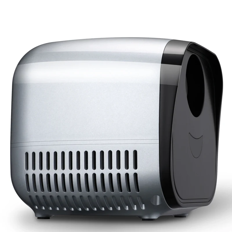 Portable Projector 1000 Lumens Light Emitting Diode Home Portable Video Projector 2021 Hot L1 Silver 320x240p Home LCD