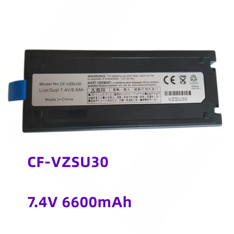 

New CF-18 laptop battery for Panasonic Toughbook CF-18 CF-VZSU30B CF-VZSU30BU CF-VZSU30A CF-VZSU30U CF-VZSU30 7.4V 6600mAh