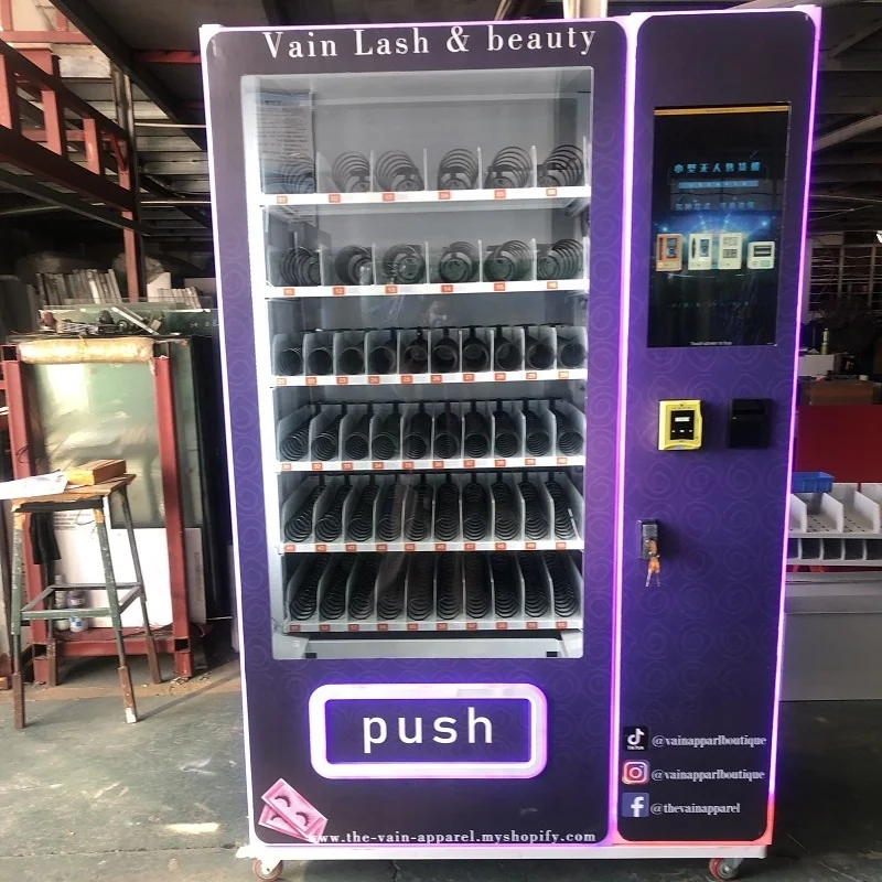 Vending machine Self Service  Cosmetics Eyelash Glue Home Business Mini Hair Vending Machine Google Pay Vending Machines